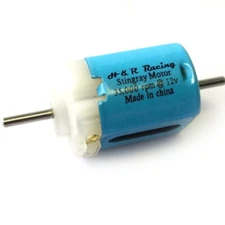 H&R Racing HRMS1 Stingray Motor 35,000 RPM 12V w/ 2mm Double Shaft 1:24 Slot Car