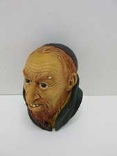 Fagin Bossons Head 1964 England Chalkware Congleton Vintage Wall Hanging