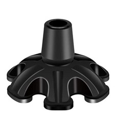 3/4 Inch 6 Support Self Standing Cane Tip Walking Canes Feet Base Replacement