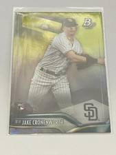 ⚾ 2021 Topps Bowman Platinum Baseball Base Rookie #89 Jake CRONENWORTH ⚾