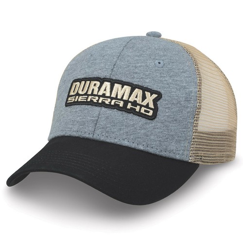 GMC Sierra HD Duramax Gray Black Khaki Mesh Hat