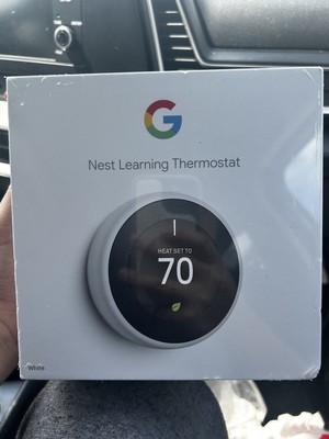 Google - Nest Learning Smart Wifi Thermostat - T3017US