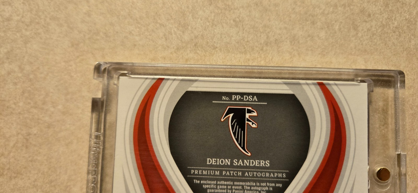 Deion Sanders 2023 NFL Immaculate Collection Auto Patch Card Limited #38/99 view 13