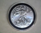 2018  SILVER  EAGLE  IN BRILLIANT UNCIRCULATED CONDITION BELOW SILVER VALUE