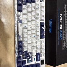 Wormier SK80 Themed Mechanical Keyboard With Multimedia Display