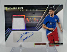 2024-25 Panini Noir RICARDO PEPI Autographed Memorabilia Patch Auto /49 #C-RP