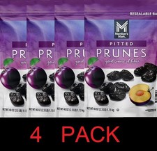 Member's Mark Pitted Prunes 40 oz Resealable bag Fruit - 4 PACK