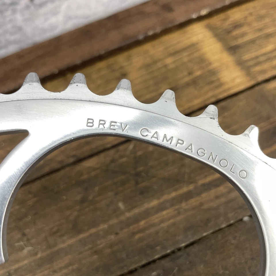 Vintage Campagnolo Chainring 53t 10 Speed C10 135 BCD Made in Italy Road Bike - Image 4 of 4