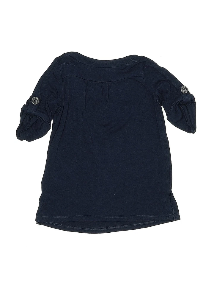Top Ella Moss Niñas Azul Manga 3/4 12-18 Meses Foto 2 de 2