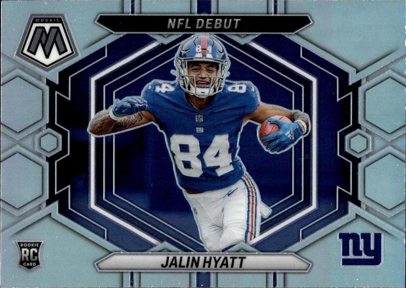 2023 Panini Mosaic #ND-17 Jalin Hyatt Silver