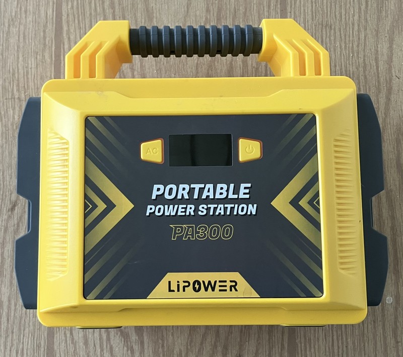 LIPOWER PA300 Portable Power Station 300W--power up anything, anytime, anywhere!