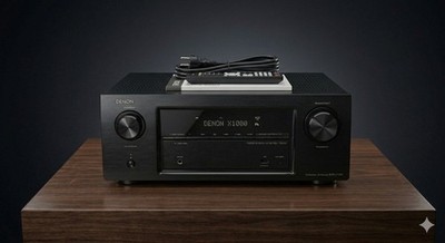 Denon AVR-X1000 5.1-Kanal Netzwerk AV-Receiver - AirPlay, Spotify, HDMI ARC