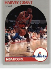 HARVEY GRANT #297 1990 Hoops Washington Bullets NM
