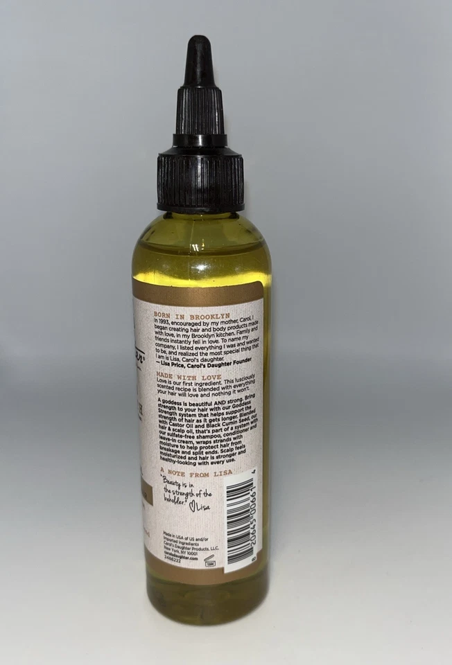 Goddess Strength, mistura de 7 óleos, óleo para cabelo e couro cabeludo, cabelo fraco, propenso a quebra, 4.2 - Imagem 2 de 3