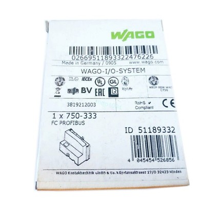New Factory Sealed   750-333 Buscoupler DeviceNet Module PLC Adapter 750333 #mj