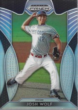 2019 Panini Prizm Draft Picks Prizms Silver #63 Josh Wolf - BB