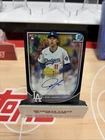 2025 Bowman Chrome Mega Box Roki Sasaki Black RC Auto /10 DODGERS