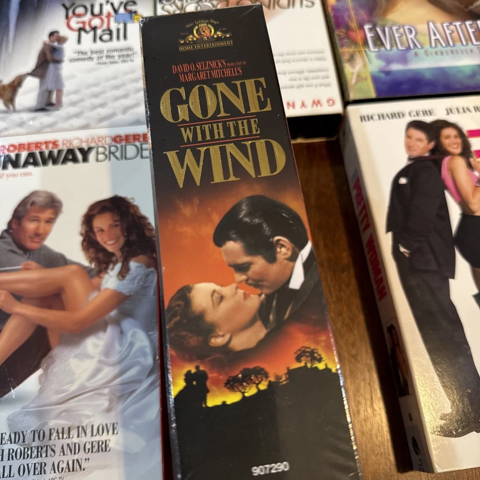Chick Flicks VHS Grease You've Got Mail  Pretty Woman, Ever After LOT 10 - Image 3 of 4