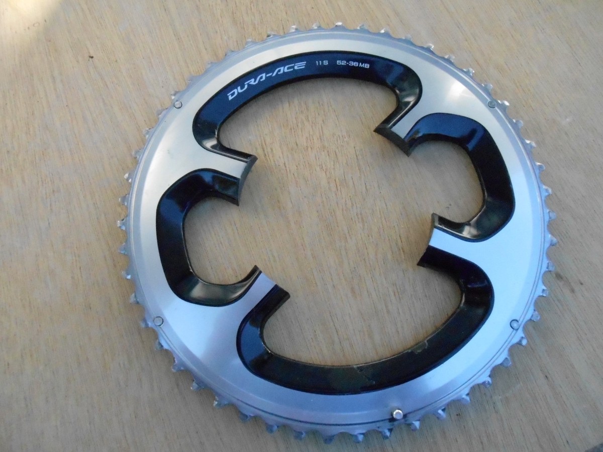 Shimano Dura Ace 11 Speed 52/36t Chainrings for the FC-9000 Cranks