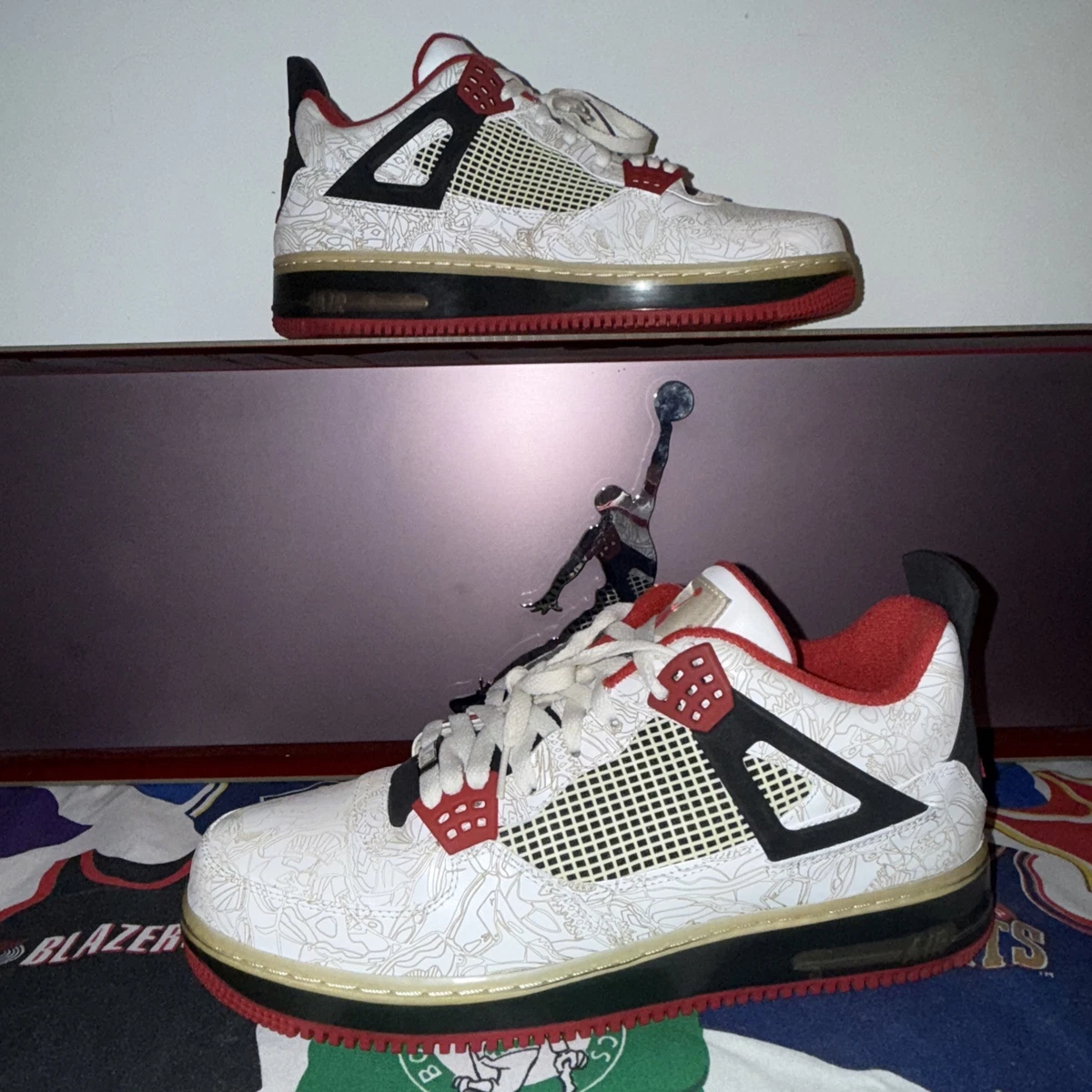 中古　ナイキ エア ジョーダン　フュージョン4プレミア Jordan Fusion 4 Premier White Laser for Sale | Authenticity