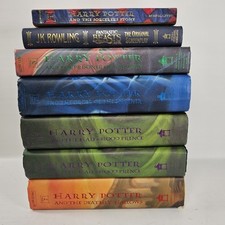 Harry Potter Books - 1st Edition Hardcover Lot + Fantastic Beats Sorcerers Stone