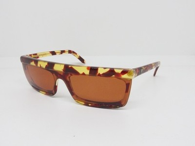 Vintage Vogue Sonnenbrille SPACE 3 W594 Havanna Schildpatt mit braunen Gläsern Damen