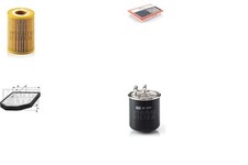 MANN-FILTER Inspektionspaket Filtersatz XL Leitungsfilter Aktivkohlefilter W463