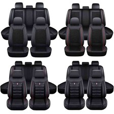 For Scion Tc Xb Car Seat Cover Pu Leather Full Set Front Rear Cushion Pad