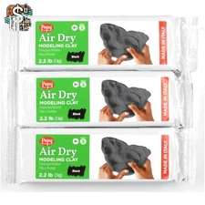 Creative Air Dry Modeling Clay - 6.6 lbs Total, Perfect for Classroom Art