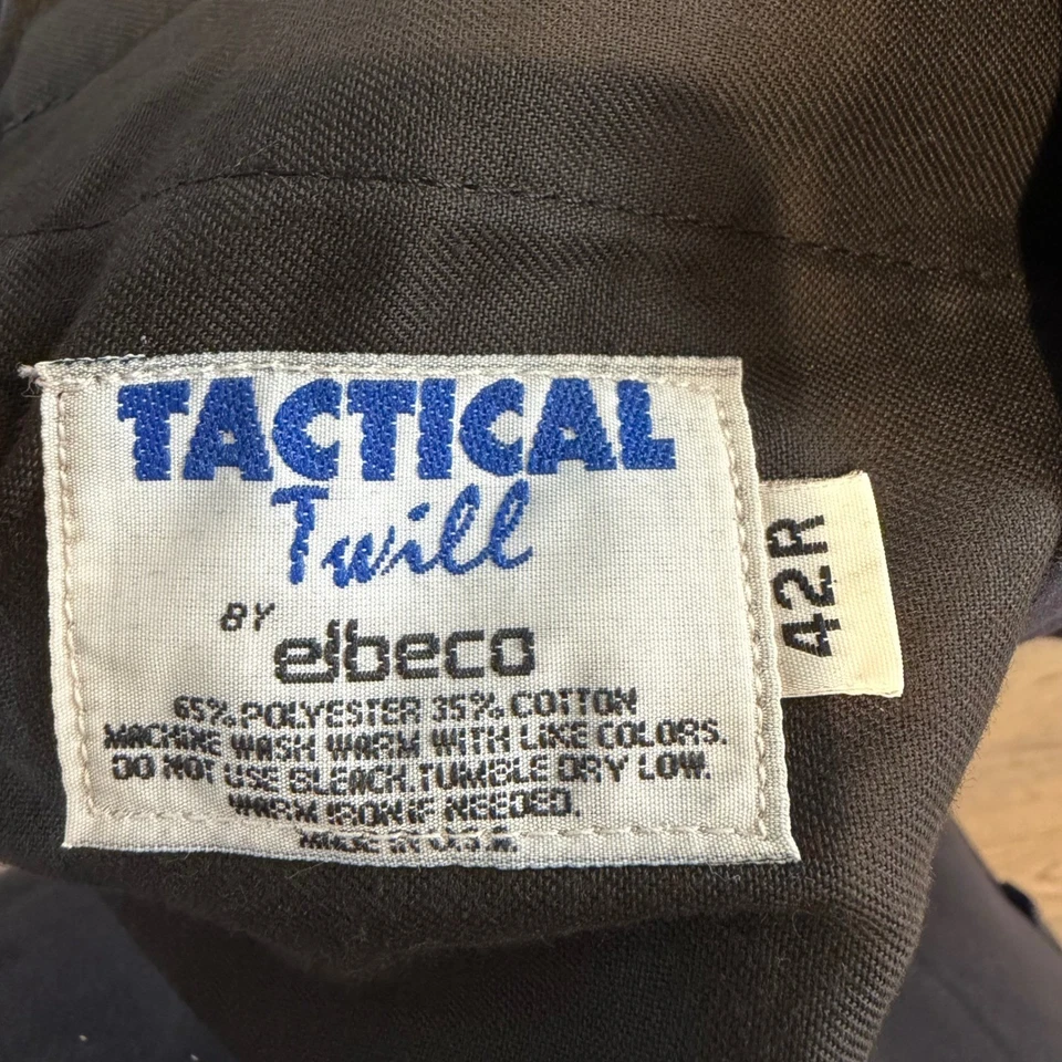 Pantalones cargo Elbeco Tactical Twill para hombre 42R reflectantes rayas policía tren correo Foto 2 de 4