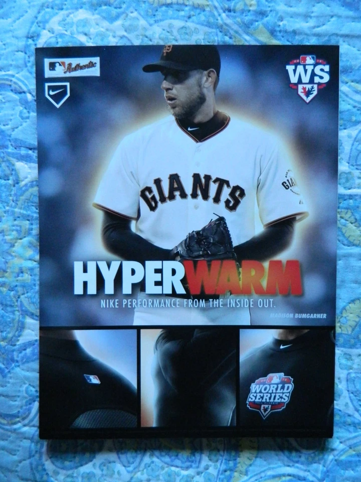 2012 World Series Major League Baseball Program Buster Posey San Francisco Giant - Image 2 of 4