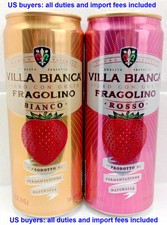 Empty Cider Cans VILLA BIANCA Obolon Empty Slim Cans 330 ml Ukraine 2024 - 2 pcs