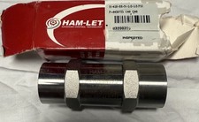 Hamlet Stainless Steel Check Valve 1/2x1/2 FNPT H-410-SS-N-1/2-1/3PSI 3000WP