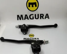 New Pair of MAGURA LEVERS  Husqavarna Maico Penton Bultaco Yamaha Hodaka Honda 