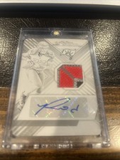 2018 Panini XR Ronald Jones 1/1 Printing Player Logo Patch Auto Bucs