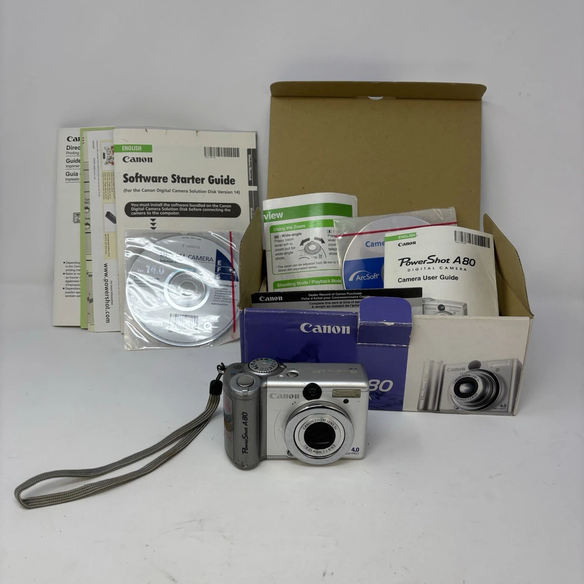 Canon PowerShot A80 Digital Cameras for Sale | Shop New & Used