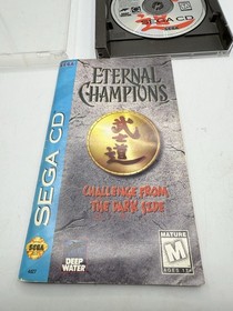 Eternal Champions: Challenge From the Dark Side Sega CD 1994 CIB Clean Disc