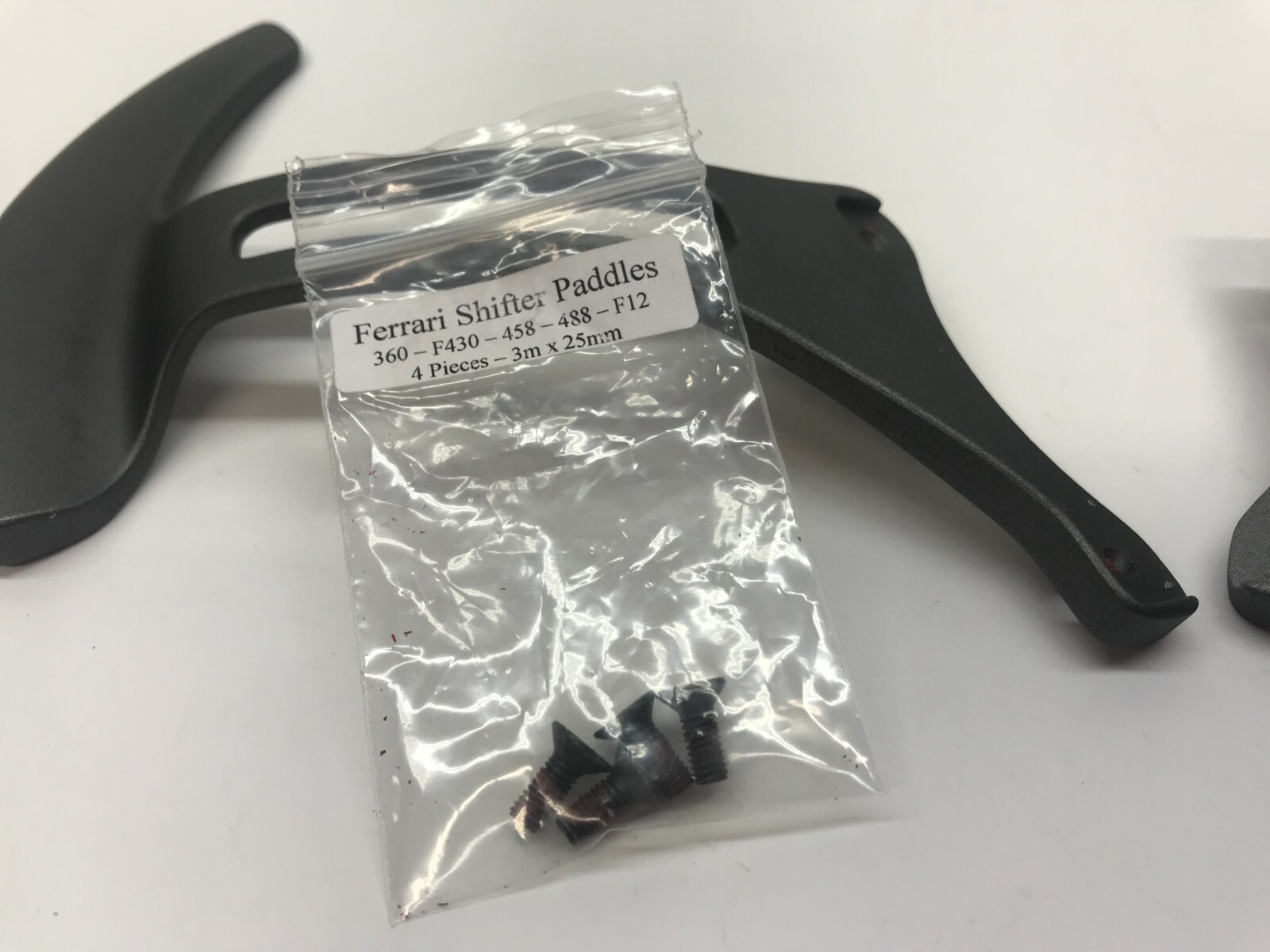 FERRARI 458 ITALIA SPIDER GEAR SHIFTER PADDLE SHIFTERS OEM 263763