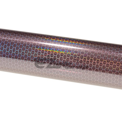 Headlight Hex Holographic Gloss Light Smoke Taillight Tint Film Fog Honeycomb - Foto 3 di 8