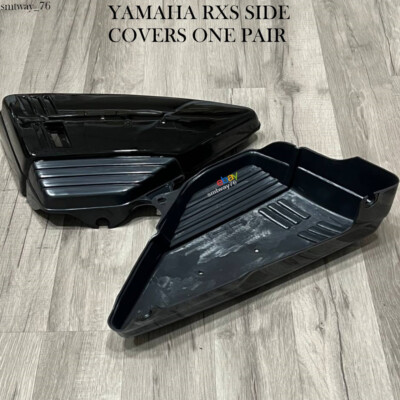 Pair Of Side Covers For Yamaha RXS100 / RX115 Special – Left & Right, Black