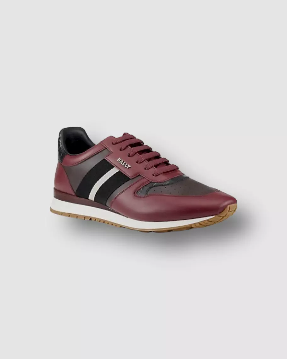 Pink bally shop sneakers