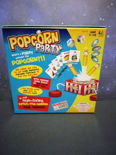 Popcorn Party Board Game Family Fun Complete Endless Games - Picture 4 of 11