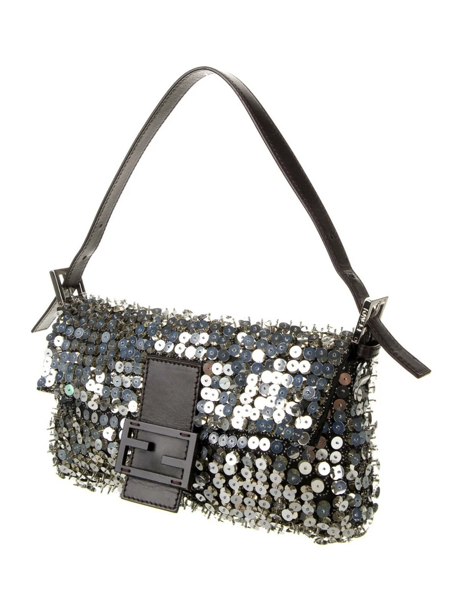 Fendi Sequin Beaded Baguette Bag