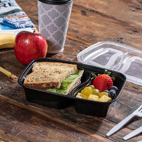 28 OZ Meal Prep Containers with Lids-Reusable Containers, Food Prep Freezer Safe - Picture 5 of 6