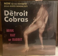DETROIT COBRAS 'Mink Rat Rabbit LP NEW Oblivians Compulsive Gamblers Gories TMR