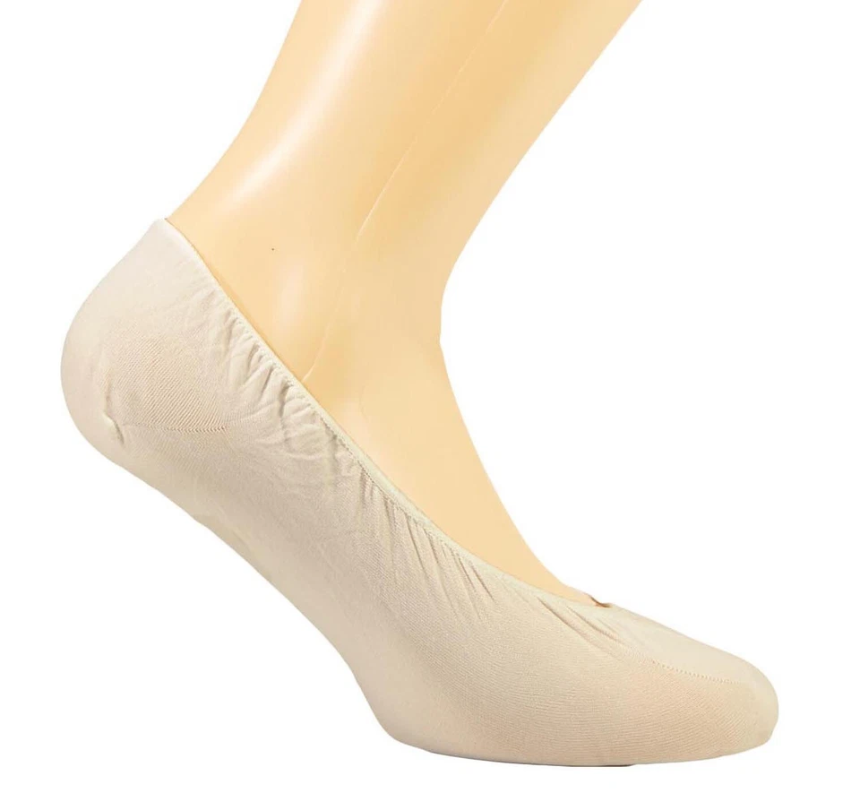 PRESTIGE - 3 PAIA - Salvapiede UOMO in morbidissima microfibra all’argento. - Immagine 2 di 4