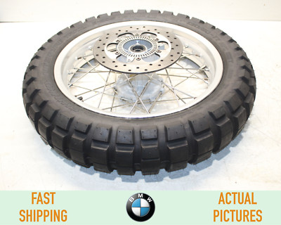 2001 - 2007 BMW F650GS F650 GS REAR WHEEL RIM & TIRE 130/80/17 SHINKO OEM