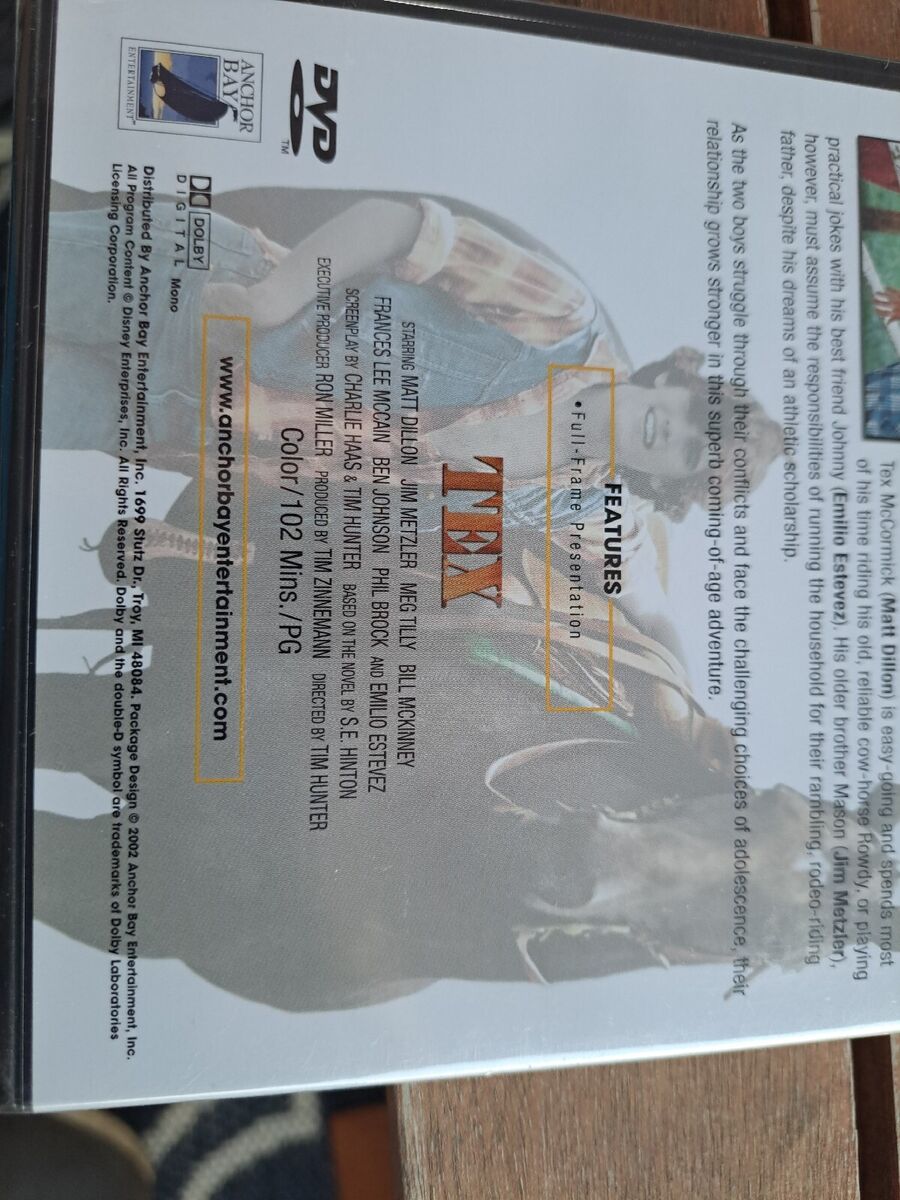 Tex (DVD, 2002) for sale online | eBay Tex (DVD, 2002) for sale online | eBay