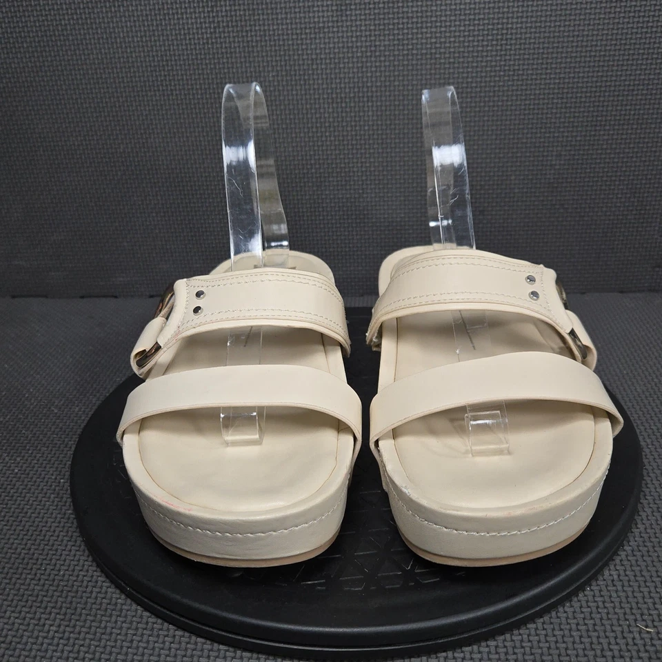 Босоножки на танкетке женские Dolce Vita Cicily размер 9,5 цвет слоновой кости шлепанцы на платформе - Изображение 2 из 4