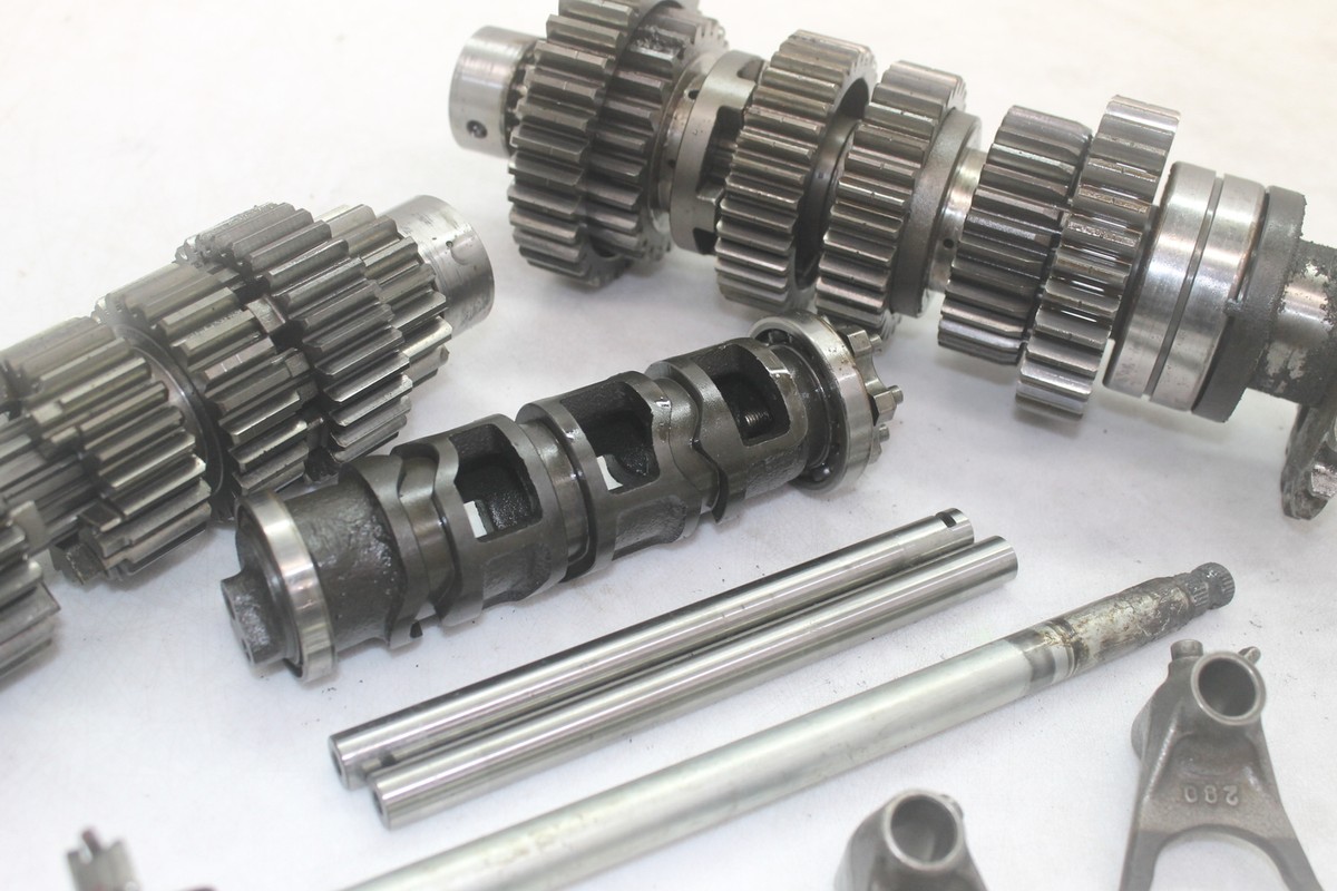 02-03 ZX12R TRANSMISSION TRANNY GEARS SHAFT SHIFT FORKS DRUM 02-03 ZX12R TRANSMISSION TRANNY GEARS SHAFT SHIFT FORKS DRUM